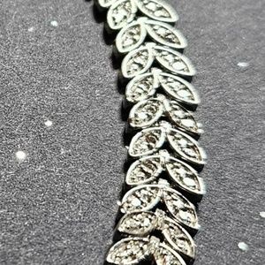 Silver plated fashion bracelet